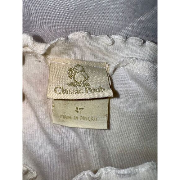 Classic Pooh pink and cream plaid jumper dress. Size 4T - Picture 5 of 6